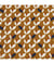 Tissu coton Vaya de 150 cm de largeur Ocre/bleu Foncï¿½ multicolore vendu par 50 cm