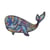 La Baleine Bleue - Puzzle en bois - Boite en carton