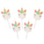 5 Bougies Licorne Pastel