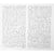 ALPHABET PAILLETTE ARGENT ADHESIF 300PCS 22