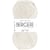 Pelote de laine - Blanc - 100% coton bio - 3mm - Tricot et crochet - Bergère de France