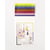 Papier transparent vitrail, 10 couleur, 20x30cm, 42g/m2, class. 10 feuilles