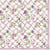 4 serviettes en papier découpage collage 33 cm PETITES FLEURS ROSE FLSS 101