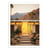 Affiche 30x40 cm - Palm Springs Mid-century sunset - Philippe Hugonnard