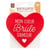 Bouillotte aux noyaux de cerise coeur