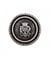 Carte de 2 boutons métal armoirie à queue 20mm - Prym Argent Vieilli gris