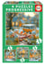 Puzzle progressif la ville des lapins - Educa Borras - Vert