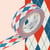 Masking Tape - Masking Tape MT 1,5 cm Arlequin rouge et bleu