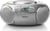Radio Cassette Cd Portable Silver - Philips AZ127/12