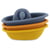 Bateaux empilables en silicone 3 pcs - TRIXIE BABY - Orange