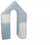 Petit Château – Lot de 11 blocs en mousse pour le jeu blanc, bleu (pastel) - Velinda