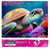 Diamond Painting Broderie Diamant LUMINLIFE 50x70cm, 100% strass, diamants ronds - Tortue