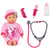 Kit docteur poupée bébé avec son