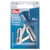 Agrafes et barrettes plates pour jupe argent 30mm