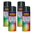 4 sprays de peinture Belton Spectral RAL7016 Gris anthracite