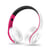 Casque Audio Bluetooth Sans Fil HIFI Stéréo Sport Blanc Bleu Polyvalent Blanc + Rose YONIS
