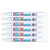 Lot de 6 marqueurs peinture permanents - ARTLINE - Pointe conique 2,3 mm - Blanc