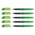 Lot de 5 surligneurs effaçables - PILOT - FriXion Light - Vert - Pointe 3,8 mm