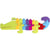 Puzzle crocodile en bois les chiffres 30 cm 11 pieces - jeu educatif