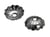 100 Coupelles Perles Intercalaire metal argente fonce 5 mm - creation bijoux