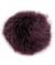 Pompons Premium Fausse Fourrure - 10cm de diamètre - Rico Design 13 Aubergine