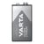 Varta Pile 9V Ultra Lithium 1200 mAh pour Détecteurs de Fumée / Talkies-walkies Gris