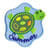 Ecusson thermocollant tortue Summer 5x4.5cm