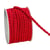 4 mètres de cordon, cordelette unie tressée décoration, scrapbooking couture 4 mm ROUGE