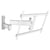 Support mural TV VOGEL'S COMFORT Full-Motion+ TVM3645WHT - Blanc - Compatible 40 à 77 pouces