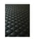 Tissu simili cuir matelassé de 140 cm de largeur 0 Noir vendu par 50 cm