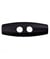 Bûchettes en polyester 2 trous 30 mm X1 - Prym Noir