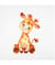 Mini Kit Point de Croix Girafe - 13 x 13 cm - Trimits Multicolore