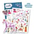 Gommettes – Feeriques – 116 pieces – Tricolore - Graine Creative - Bleu