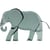 8 Assiettes Animaux Sauvages - Eléphant