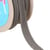 Galon quatre cordons 15mm gris moyen au mètre