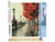Peinture par Numéro Figured'Art - Promenade sur les Quais en Automne - Kit de Loisir Créatif DIY Numéro d'Art Complet - 40x50cm toile roulée + châssis en bois à monter