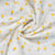 Tissu Voile de Coton Plumetis digital Appoline sur fond Blanc cassé