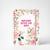 Agenda Journalier Non Daté Floral Bliss