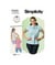 Patron Simplicity 9295 - Chemise ajustée avec variations de cols et manches du 34 au 50 (FR) S9295.A5 taille n°FR 42-50