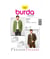 Patron Burda 7291 Veste à boutons taille n°FR 50-60