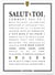Affiche Toilettes : 'Salut toi...' | A3 : 29,7x42cm