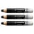 Crayon marqueur STABILO MARKdry - Noir - Lot de 3