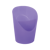 Pot à crayons - Violet - 2 compartiments - Plastique - 12,5x9cm - Esselte