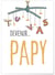 Affiche 'Tu vas devenir PAPY' | A3 : 29,7x42cm