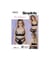 Patron Simplicity 9833 - Soutien-gorge, culotte et string pour dames et femmes par Madalynne Intimates taille n°FR 34-50