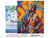 Peinture par Numéro Figured'Art avec Cadre - Femme Africaine traditionnelle - Kit de Loisir Créatif DIY Numéro d'Art Complet - 40x50cm toile tendue sur châssis