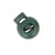 Lot de 10 serre-cordon boule 22mm (Sapin)