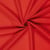 Tissu Short de bain déperlant recyclé uni Rouge