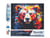 Diamond Painting Broderie Diamant Figured’Art 40x50cm toile entière roulée avec diamants carrés - Ours Coloré Abstrait