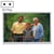 Cadre Photo Numérique 15.4 Pouces LED Haute Résolution Avec Télécommande Blanc YONIS